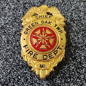 Fire chief badge